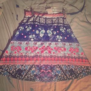Floral skirt